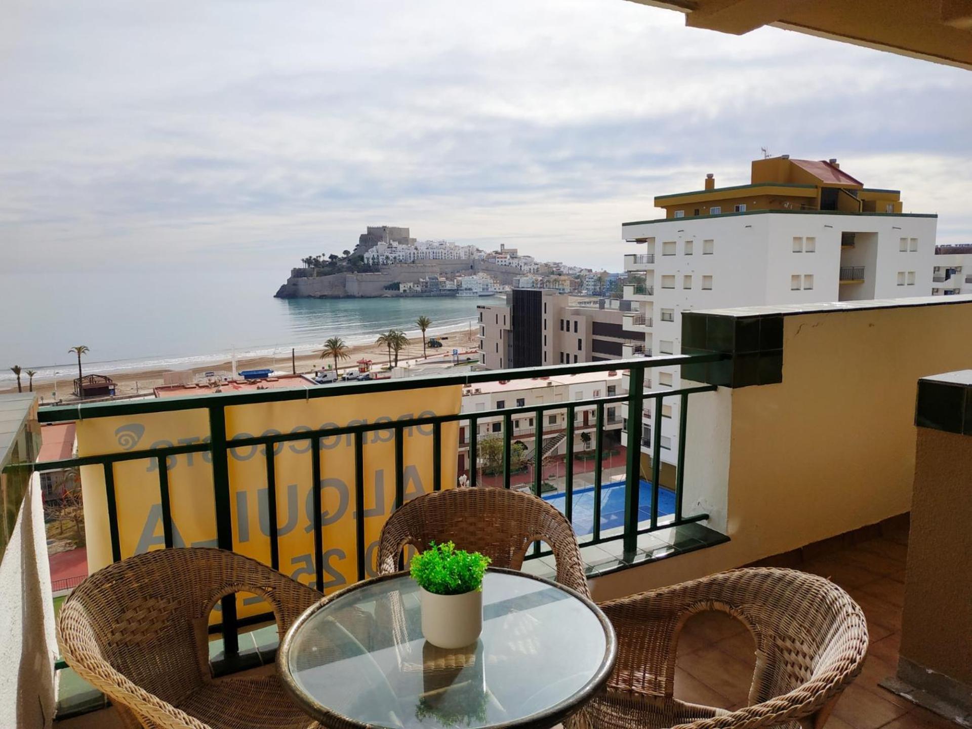 شقة Peniscola Playa Vista Mar Superior Orangecosta المظهر الخارجي الصورة